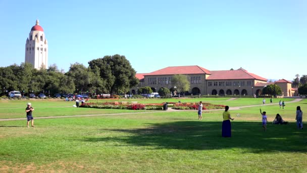 Campus dell'Università di Stanford a Palo Alto — Video Stock