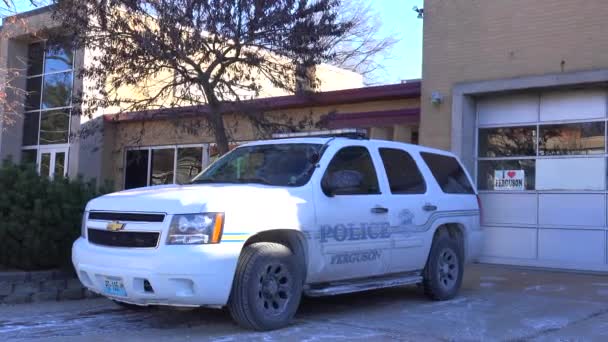 Poste de police en Ferguson, Missouri — Video