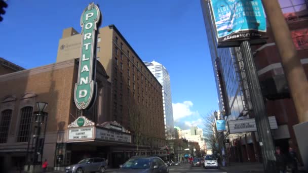 Centre-ville de Portland en Oregon — Video