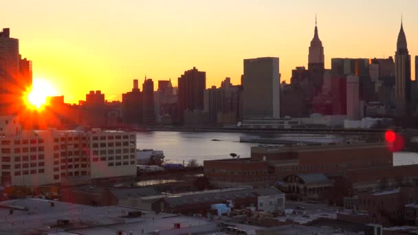Мангеттен у Нью - Йорку — стокове відео