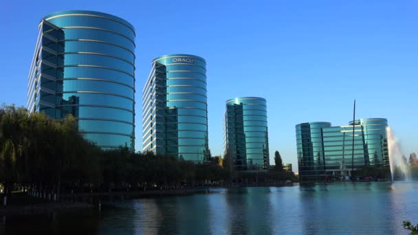 Oracle ústředí v Silicon Valley — Stock video