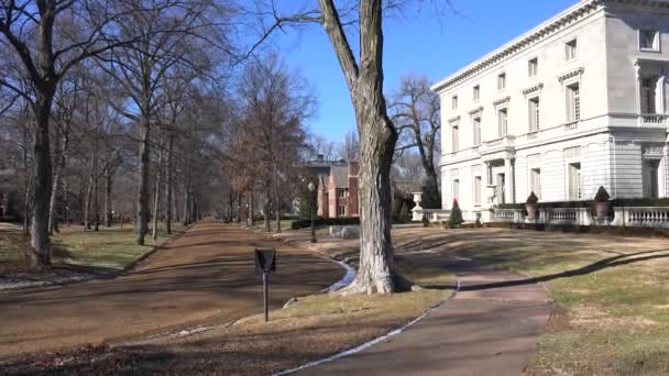 En herrgård eller estate gracerna — Stockvideo