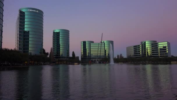 Sede de Oracle en Silicon Valley — Vídeos de Stock
