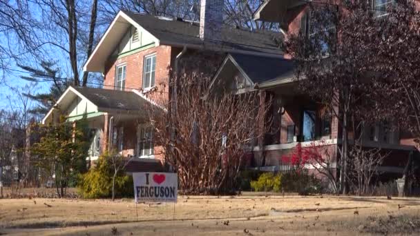 Residentes de Ferguson, Missouri — Vídeo de Stock