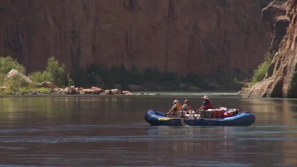 Vigas navegar no Grand Canyon — Vídeo de Stock