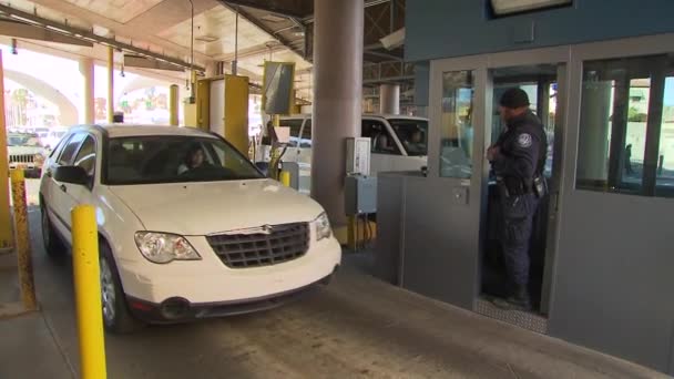 De US Customs and Border Protection — Stockvideo