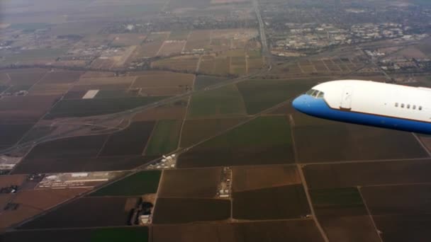 US Air Force Air tijdens de vlucht — Stockvideo