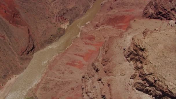 Řeka colorado v grand canyon — Stock video