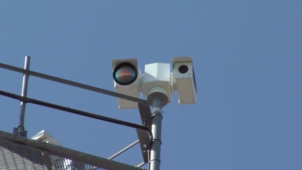 Віддалений surveillances систем — стокове відео