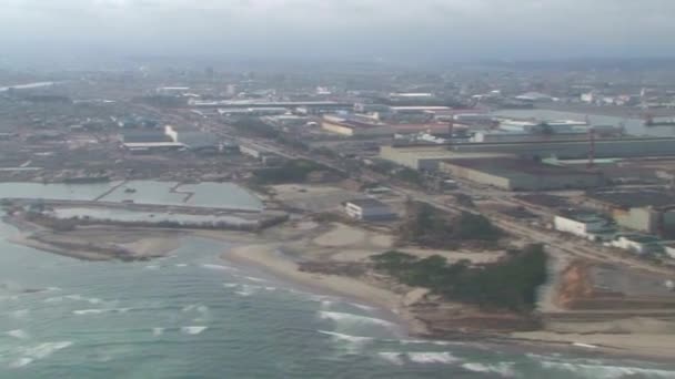 Zerstörung nach Erdbeben und Tsunami in Japan — Stockvideo