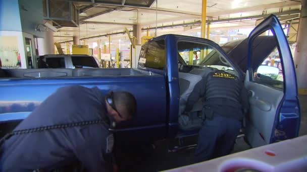 De US Customs and Border Protection — Stockvideo