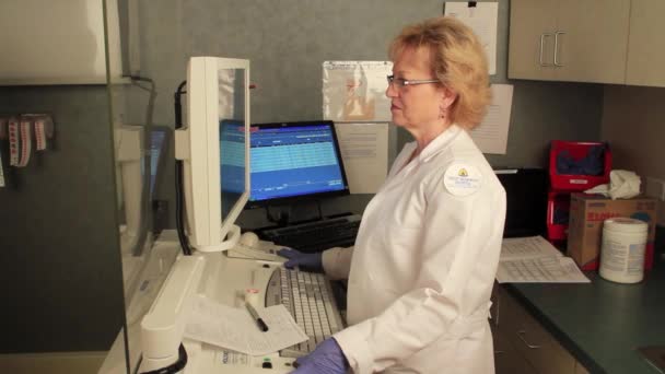 Government's Genome Sequencing Center — Stock Video