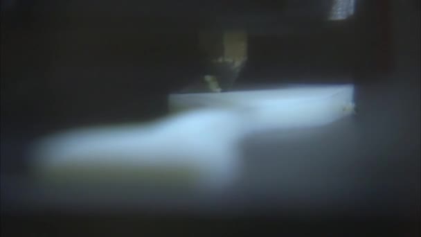 在美国国家航空航天局实验室的 3d 打印机 — 图库视频影像