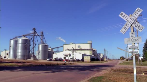 Impianto di raffinazione dell'etanolo — Video Stock