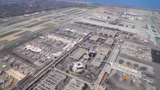 Aeroporto Internacional de Los Angeles — Vídeo de Stock