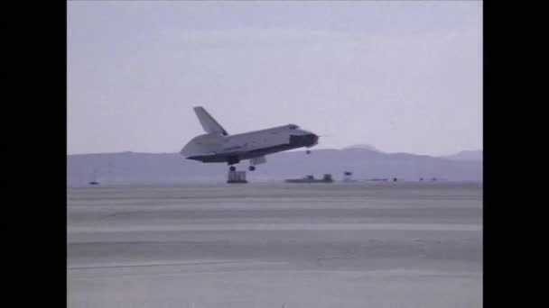 Lo Space Shuttle Enterprise della NASA è testato — Video Stock