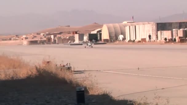 美国陆军使用无人驾驶飞机 — 图库视频影像