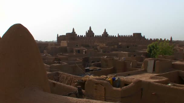 Djenne, Mali mecset — Stock videók