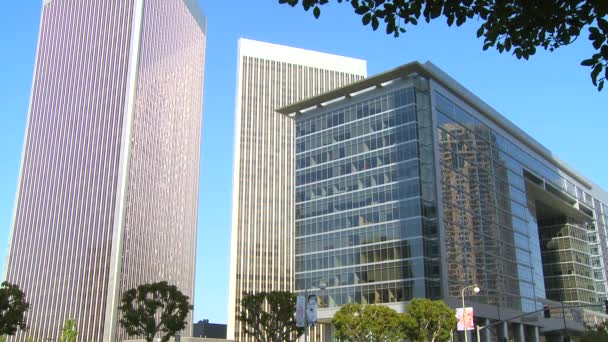 Hoge stijgingen in Century City, Los Angeles — Stockvideo