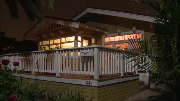 Florida'da bir ahşap ev — Stok video