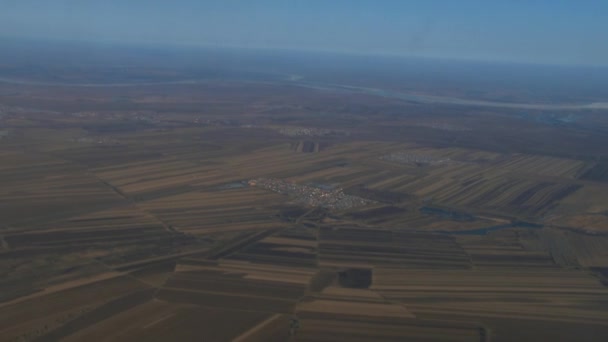 Vista aérea del paisaje chino — Vídeo de stock