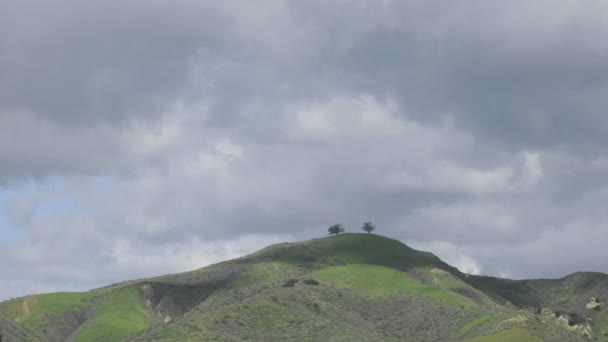 Movimento de uma tempestade em desenvolvimento — Vídeo de Stock