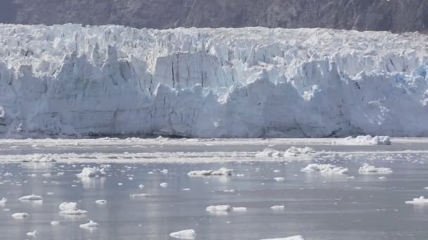 Margerie Glaciar no Alasca — Vídeo de Stock