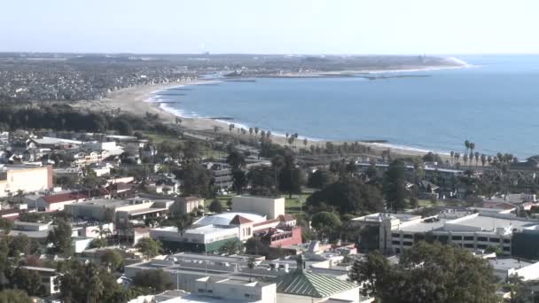 Ventura y la costa desde Grant Park — Vídeos de Stock