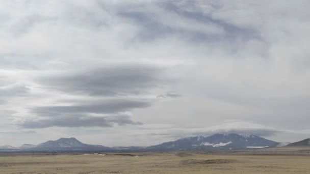 산 Francisco 피크에 구름 — 비디오