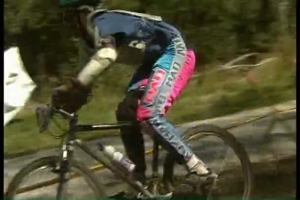 Biking bike bicycle race — Stock Video