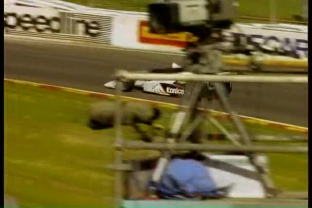 Grand Prix racing — Stock Video