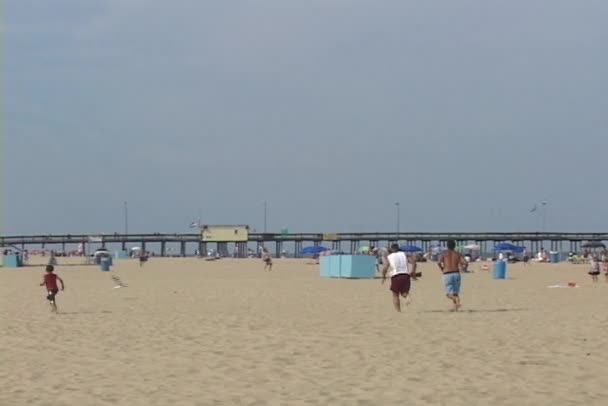 夏季海滩场景 — 图库视频影像