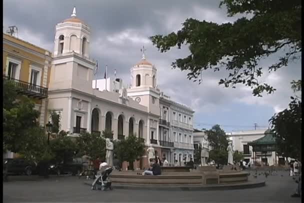 Plaza de Armas de San Juan — Vídeos de Stock