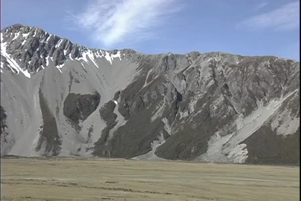 Alpes del sur en Nueva Zelanda — Vídeos de Stock