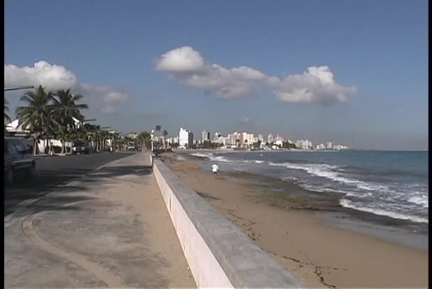 Costa di San Juan Porto Rico — Video Stock