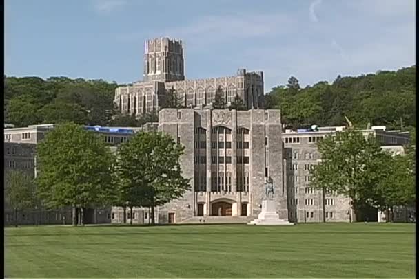West Point Academy — Stockvideo
