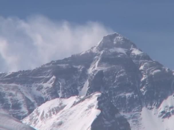 Βόρεια όψη Massif - Mt. Everest — Αρχείο Βίντεο