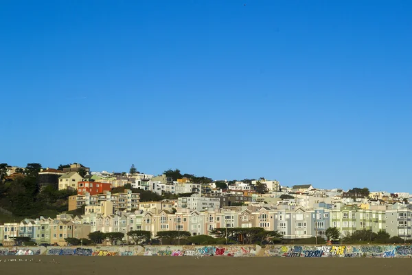 Ocean Beach Homes — Stockfoto