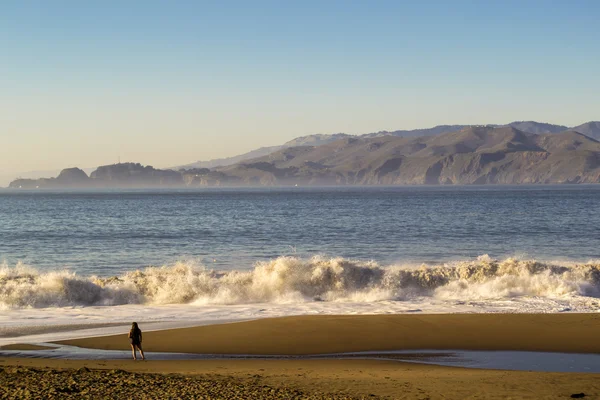 Baker Beach in San Francisco, California — Stock Photo, Image