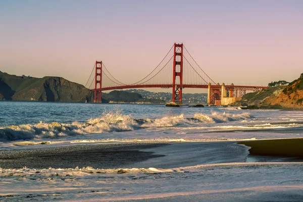 Zlatý most v San Franciscu, Kalifornie Stock Fotografie