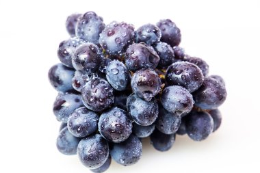 Üzüm izole makro resim