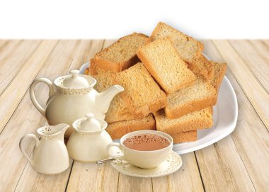 Çıtır Rusk ya da sağlıklı yaşam için tost.