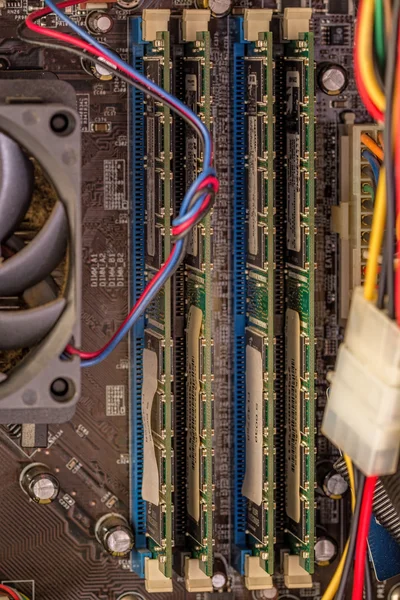 DDR 3 карты памяти — стоковое фото