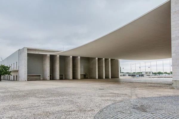 Vista del pabellón de Portugal — Foto de Stock