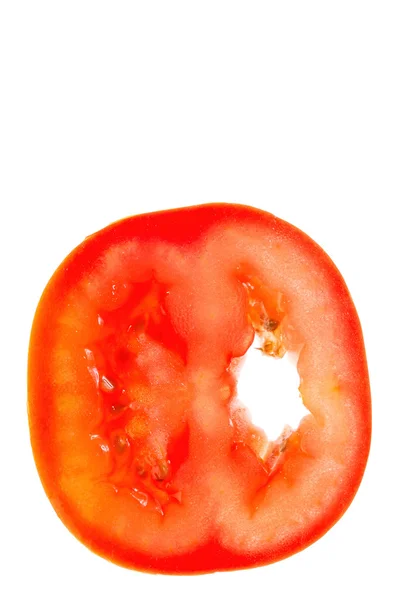 Red tomato slice — Stock Photo, Image