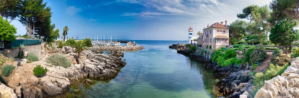 Cascais Portugal Juni 2021 Blick Auf Den Strand Von Santa — Stockfoto