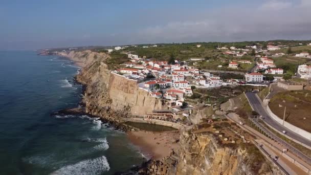 Vista Azenhas Mar Sintra — Vídeo de Stock