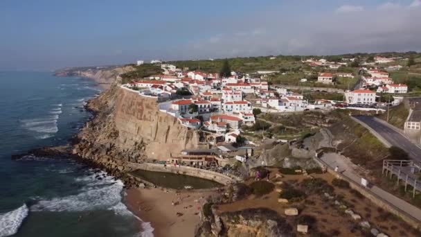 Vista Azenhas Mar Sintra — Vídeo de stock