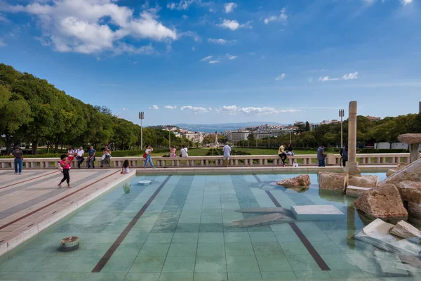 Lisboa Portugal Septiembre 2021 Vista Del Centro Lisboa — Foto de Stock