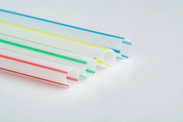 Four straws — Stock Photo, Image